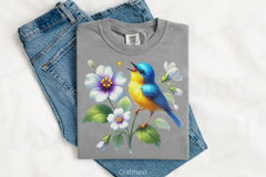 Colorful Spring Bird Clipart Bundle - CraftNest - Digital Crafting and Art