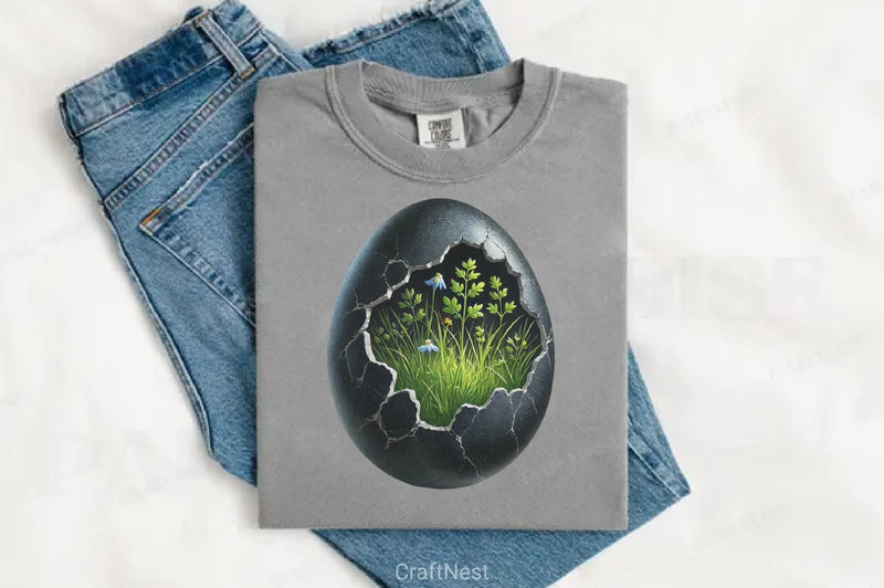 Black & White Easter Clipart Bundle - CraftNest - Digital Crafting and Art