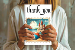 Summer Coastal Stamp Clipart Bundle - CraftNest - Digital Crafting and Art