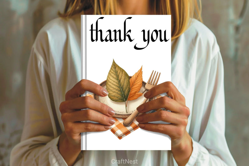 Gingham Autumn Clipart Bundle 7 - CraftNest - Digital Crafting and Art