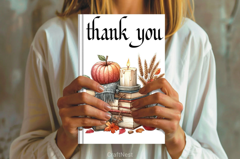 Rustic Cozy Autumn Clipart Bundle 9 - CraftNest - Digital Crafting and Art