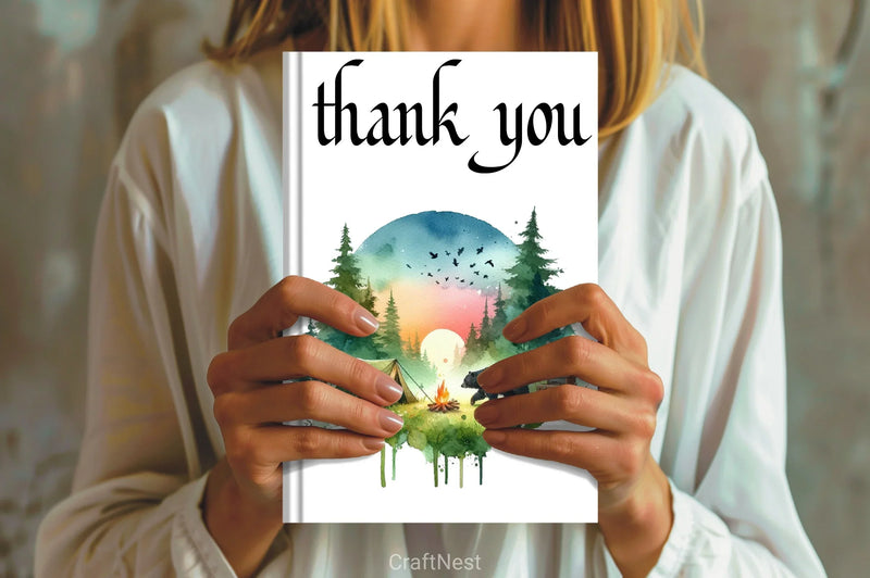 Summer Camping Clipart Bundle 4 - CraftNest - Digital Crafting and Art