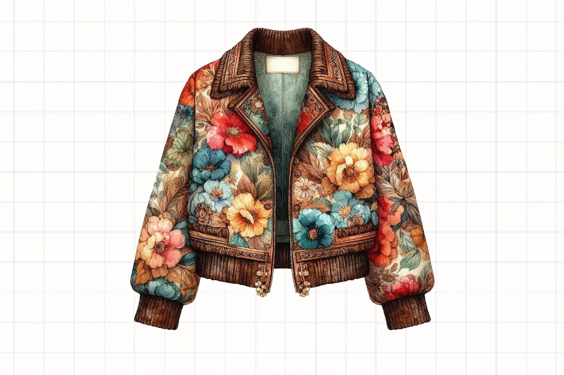 Retro Autumn Clipart Bundle 6 - CraftNest - Digital Crafting and Art