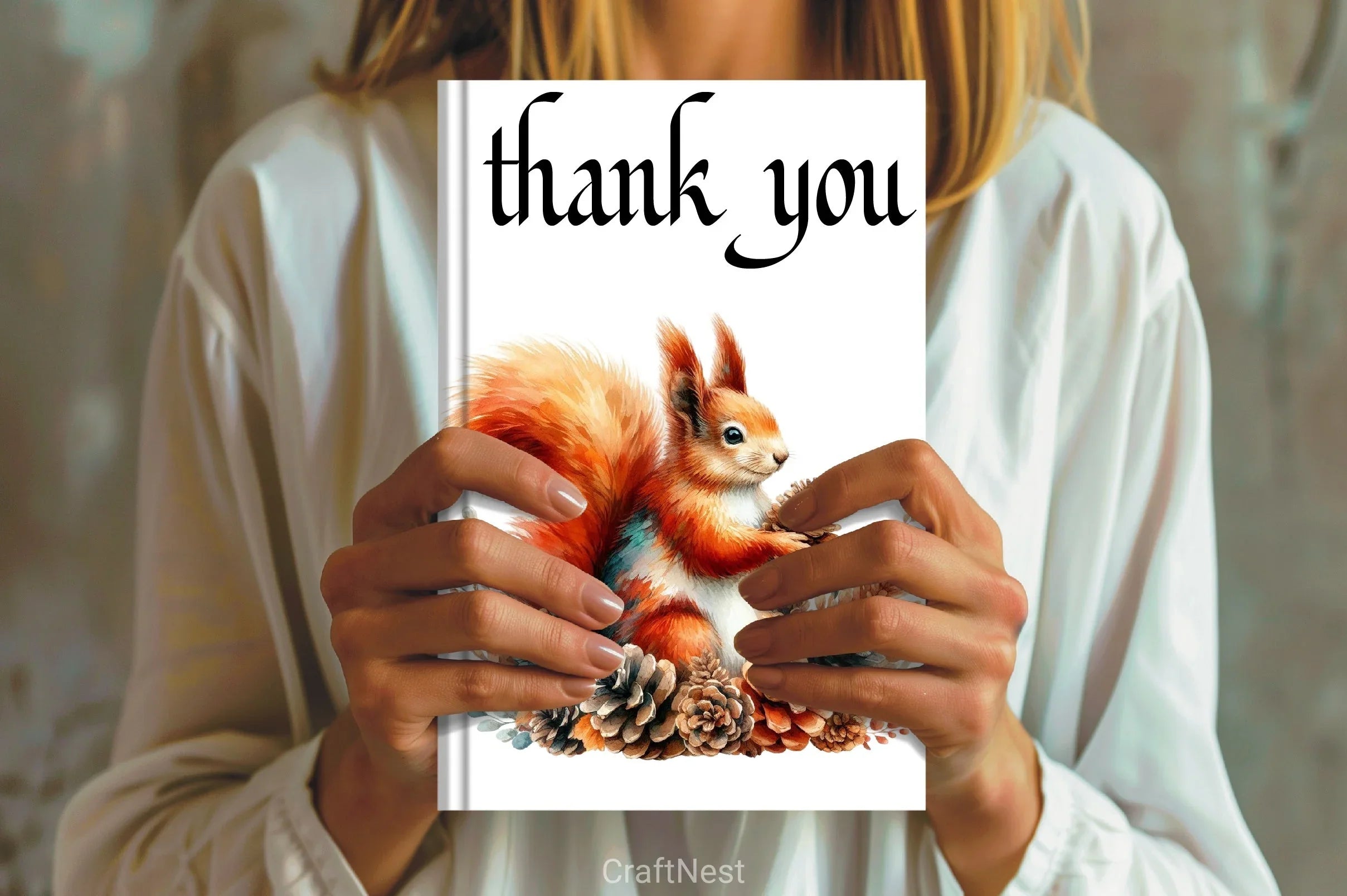 Autumn Squirrel Clipart Bundle - CraftNest - Digital Crafting and Art