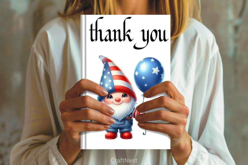 Kawaii 4th of July Clipart Bundle - CraftNest - Digital Crafting and Art