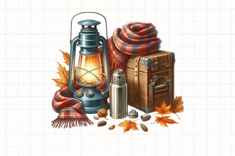 Fall Picnic Clipart Bundle - CraftNest - Digital Crafting and Art