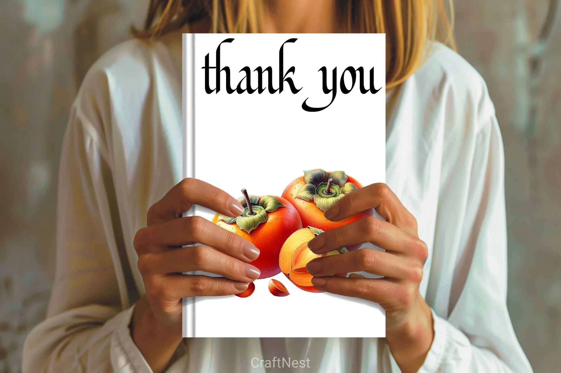 Persimmon Fruit Clipart Bundle - CraftNest - Digital Crafting and Art