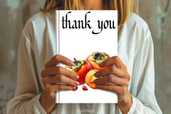 Persimmon Fruit Clipart Bundle - CraftNest - Digital Crafting and Art