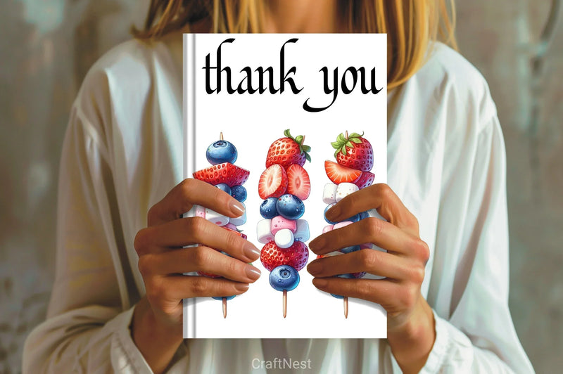 4th of July Party Foods Clipart Bundle - CraftNest - Digital Crafting and Art