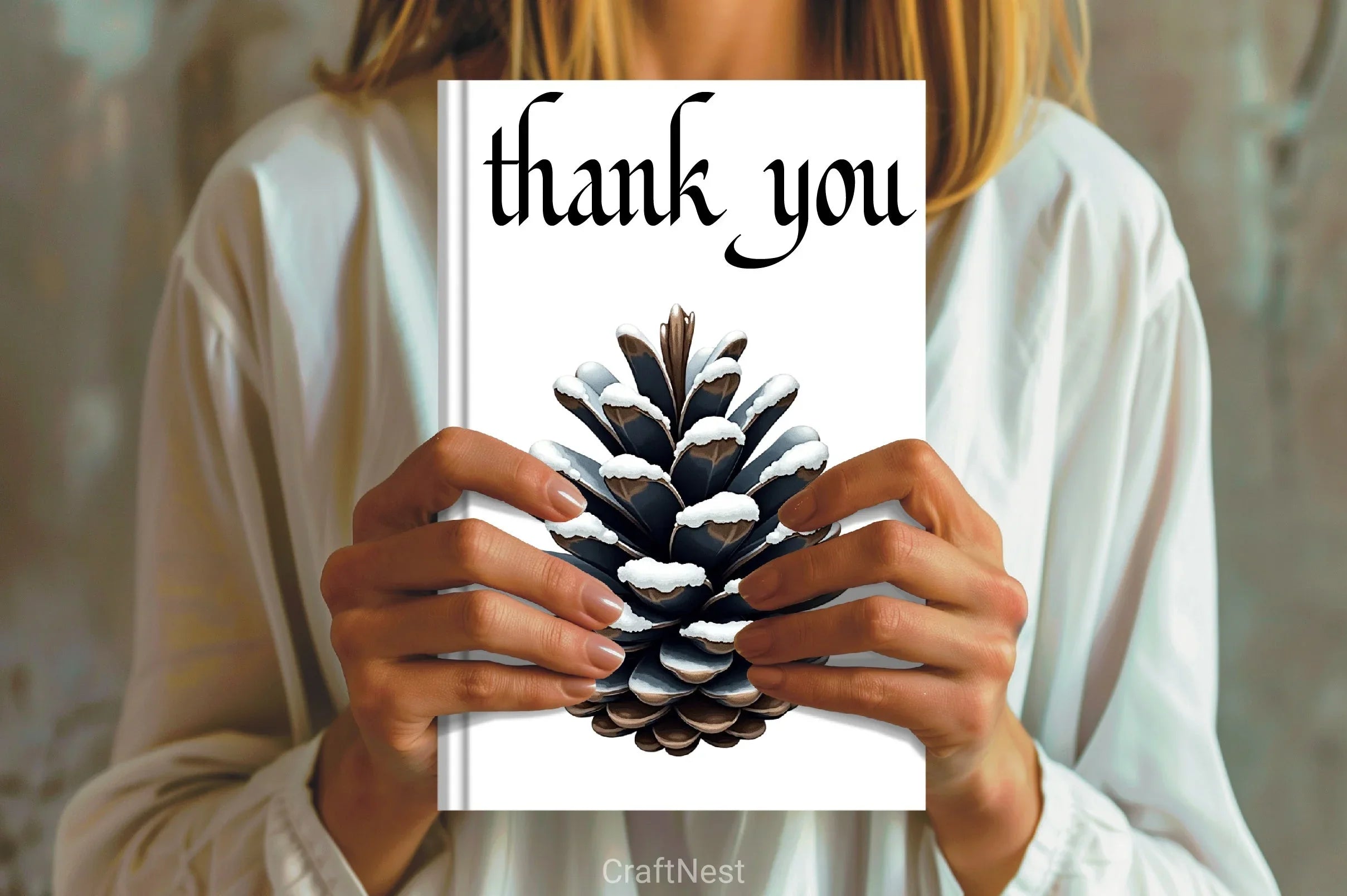 Black & White Christmas Clipart Bundle - CraftNest - Digital Crafting and Art