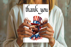 4th of July Funny Animals Clipart Bundle 4 - CraftNest - Digital Crafting and Art