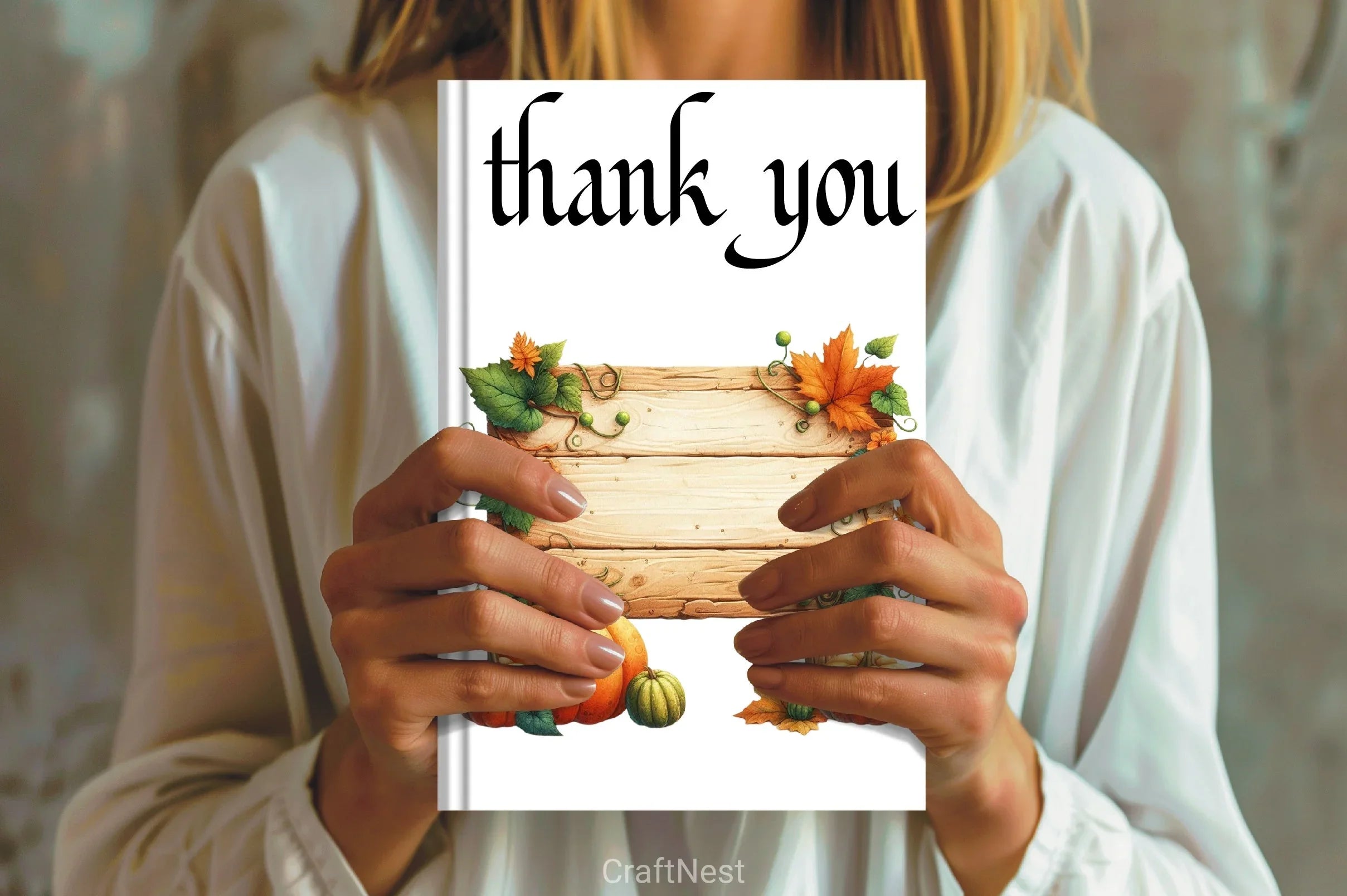 Autumn Wooden Signs Clipart Bundle - CraftNest - Digital Crafting and Art