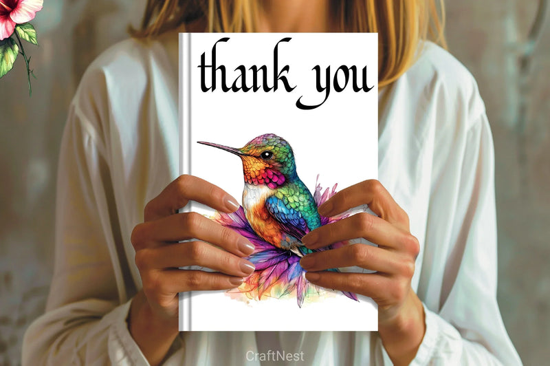 Beautiful Hummingbird Clipart Bundle - CraftNest - Digital Crafting and Art