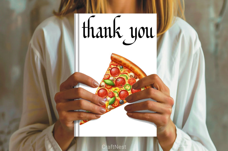 Pizza Clipart Bundle 3 - CraftNest - Digital Crafting and Art