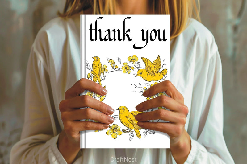 Yellow Chinoiserie Mother's Day Clipart Bundle - CraftNest - Digital Crafting and Art