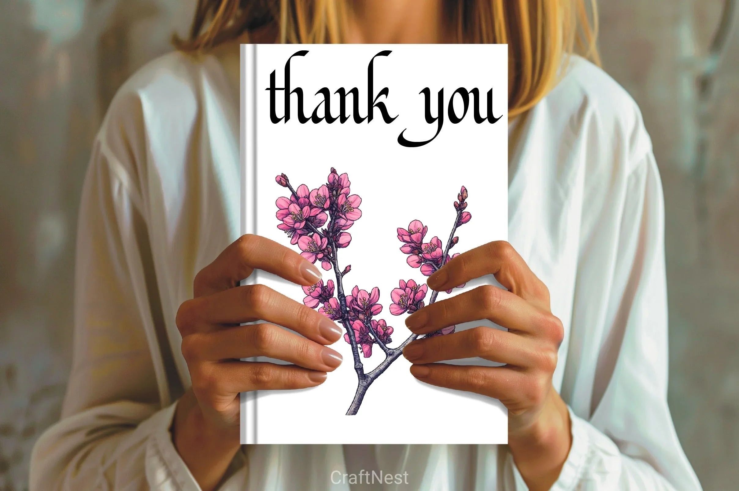 Spring Redbud Flower Clipart Bundle 4 - CraftNest - Digital Crafting and Art