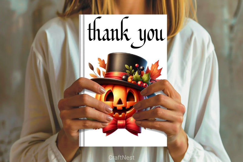 Halloween Pumpkin Clipart Bundle 7 - CraftNest - Digital Crafting and Art