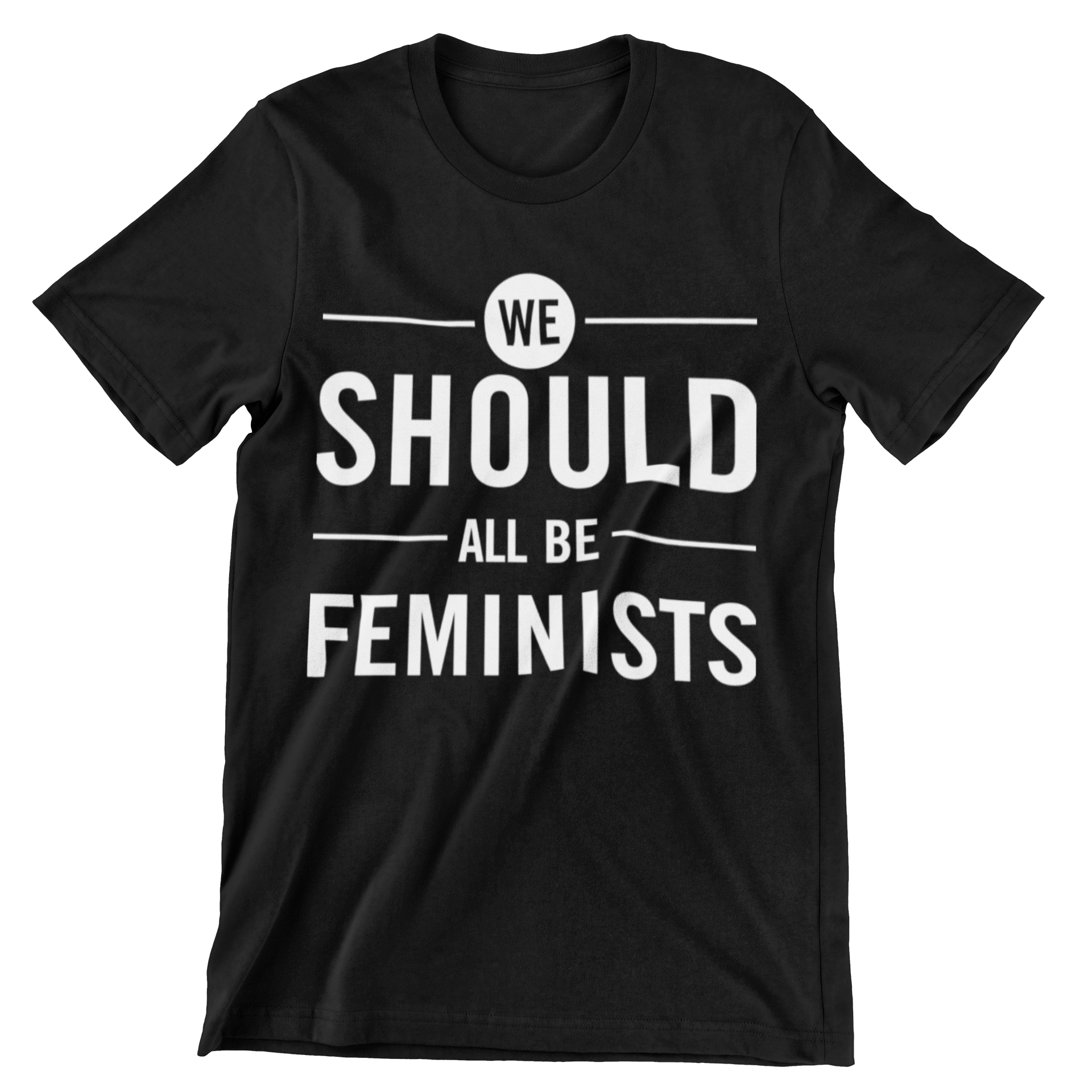 We Should All Be Feminists T-Shirt - CraftNest - Digital Crafting and Art