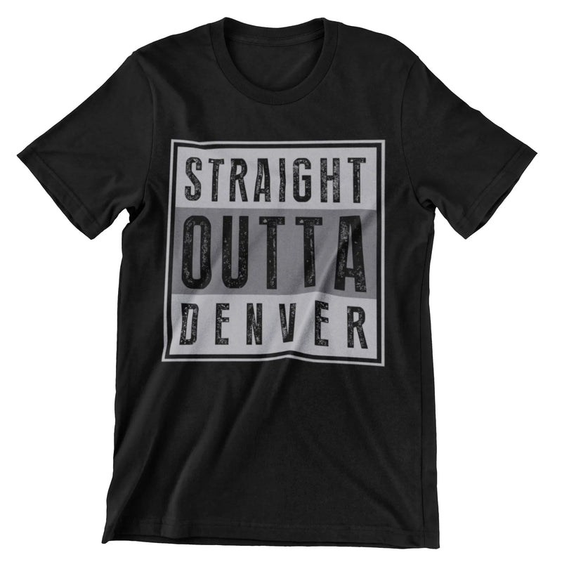 Straight Outta Denver T-Shirt - CraftNest - Digital Crafting and Art