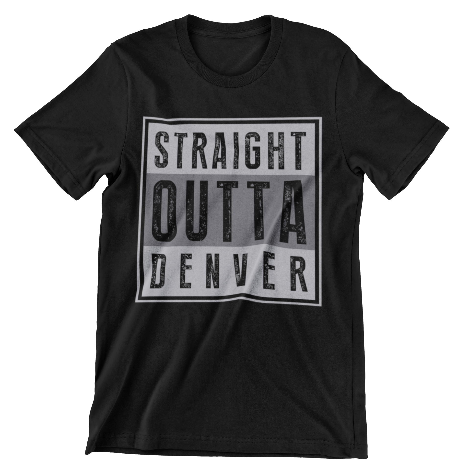 Straight Outta Denver T-Shirt - CraftNest - Digital Crafting and Art