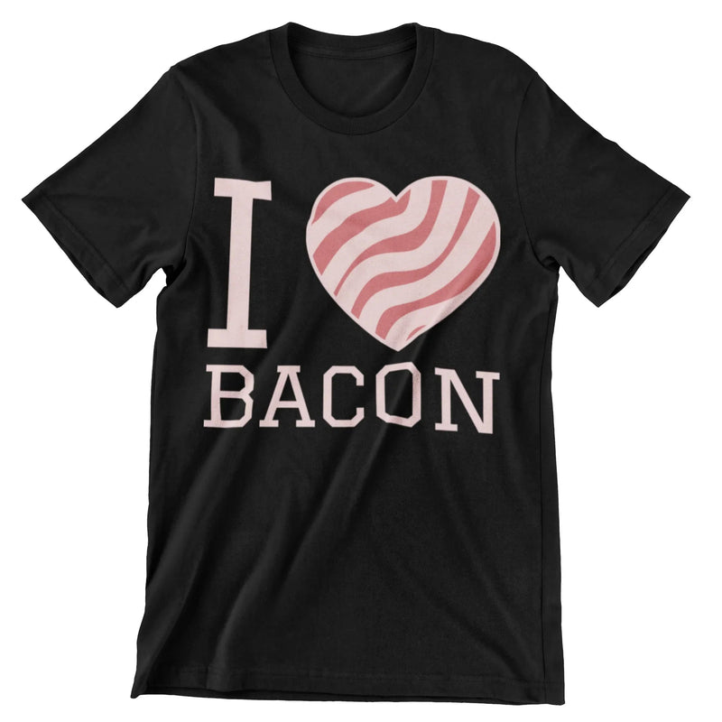 I Love Bacon T-Shirt - CraftNest - Digital Crafting and Art