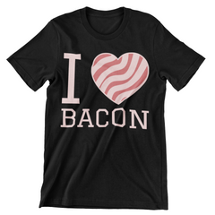 I Love Bacon T-Shirt - CraftNest - Digital Crafting and Art