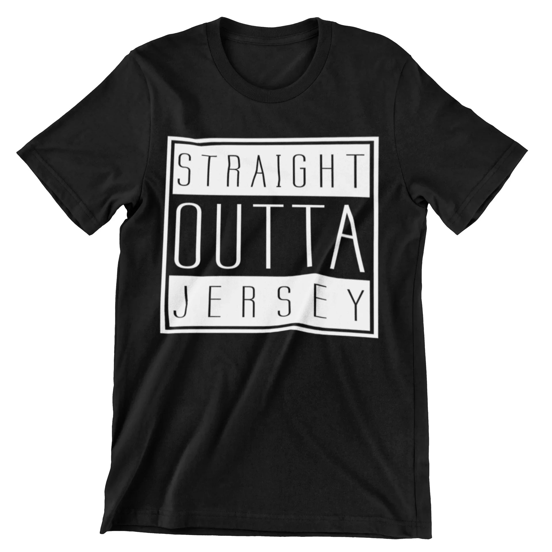 Straight Outta Jersey T-Shirt - CraftNest - Digital Crafting and Art