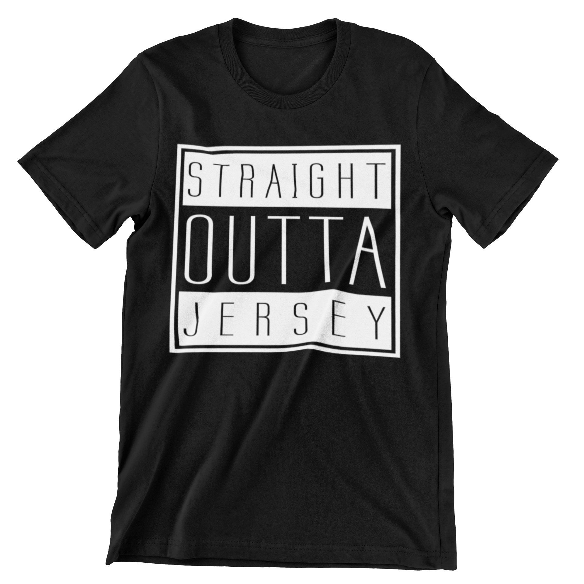 Straight Outta Jersey T-Shirt - CraftNest - Digital Crafting and Art