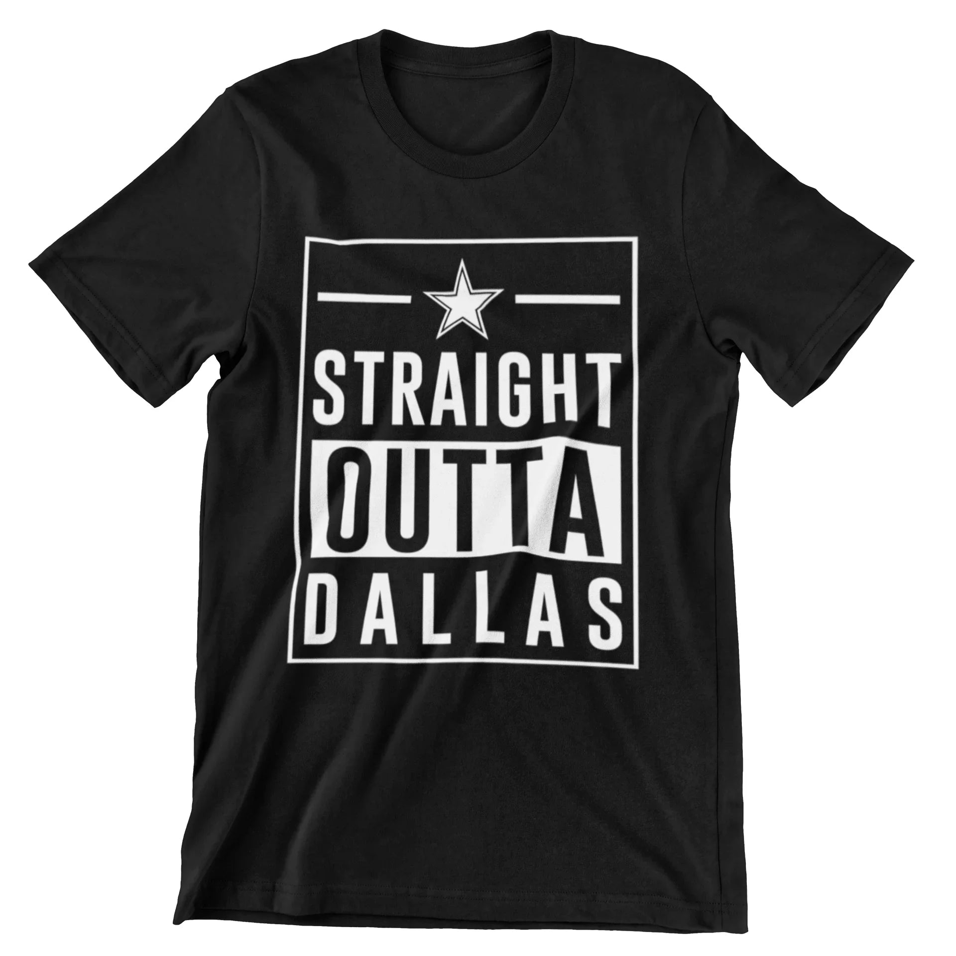Straight Outta Dallas T-Shirt - CraftNest - Digital Crafting and Art