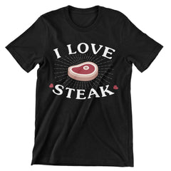 I Love Steak T-Shirt - CraftNest - Digital Crafting and Art