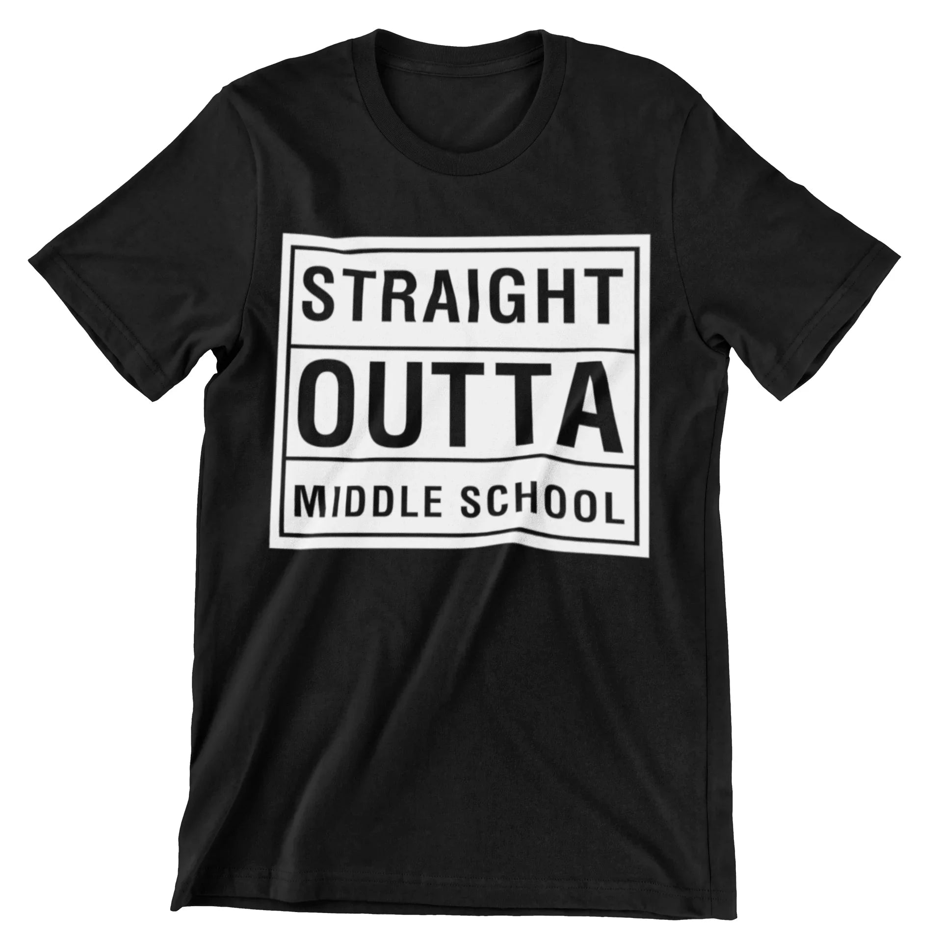 Straight Outta Middle School T-Shirt - CraftNest - Digital Crafting and Art