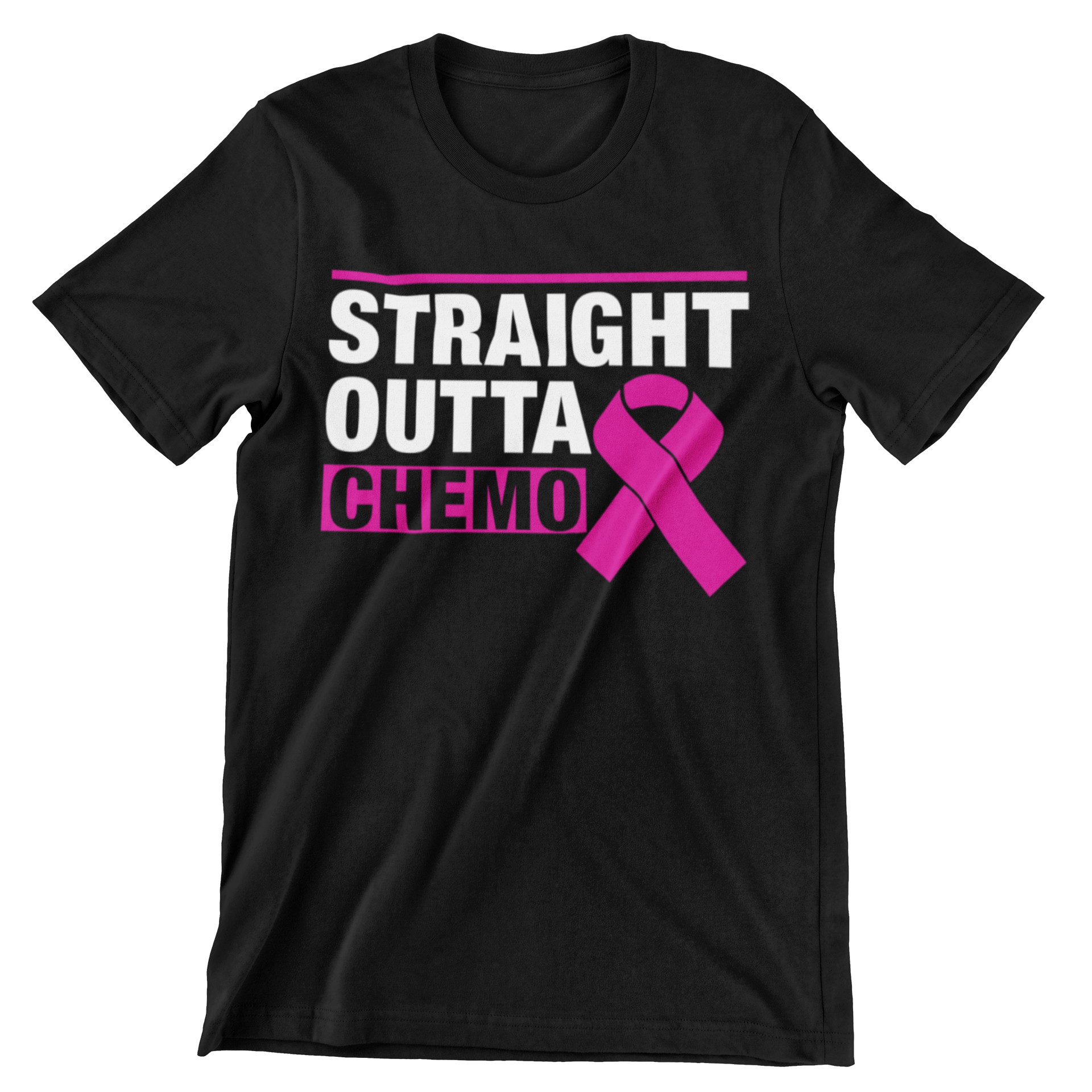 Straight Outta Chemo T-Shirt - CraftNest - Digital Crafting and Art