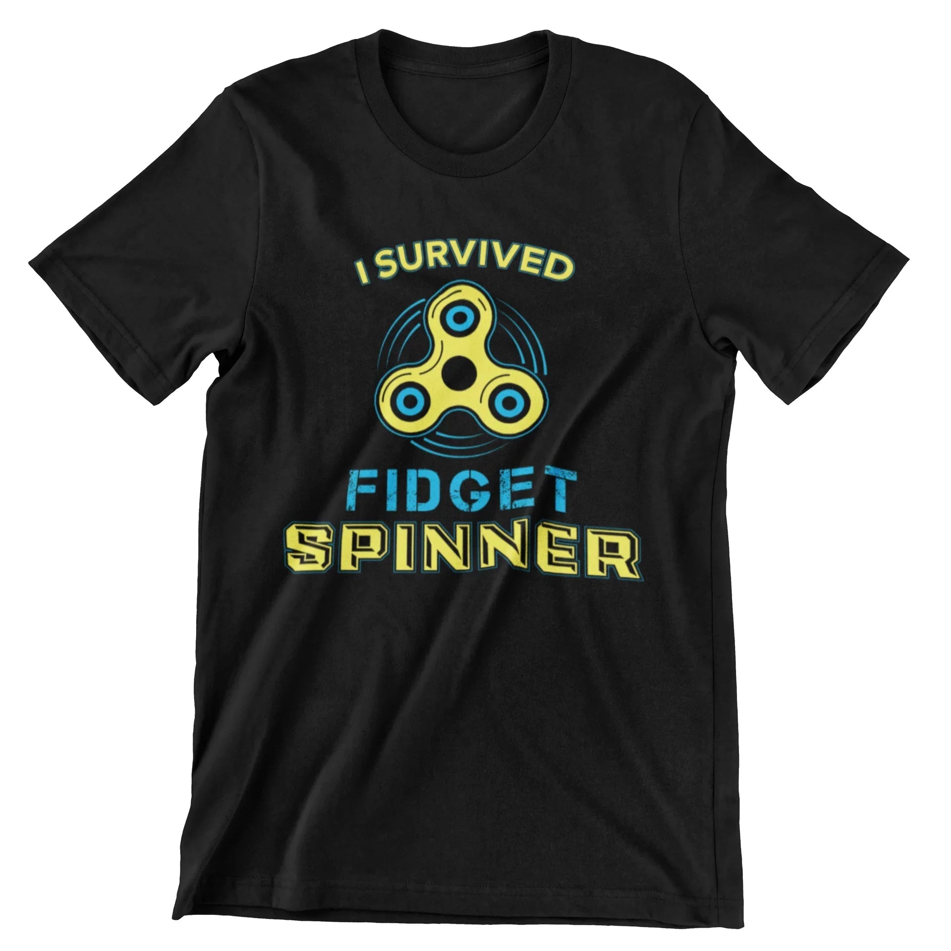 I Survived Fidget Spinner T-Shirt - CraftNest - Digital Crafting and Art