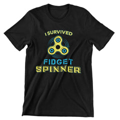 I Survived Fidget Spinner T-Shirt - CraftNest - Digital Crafting and Art