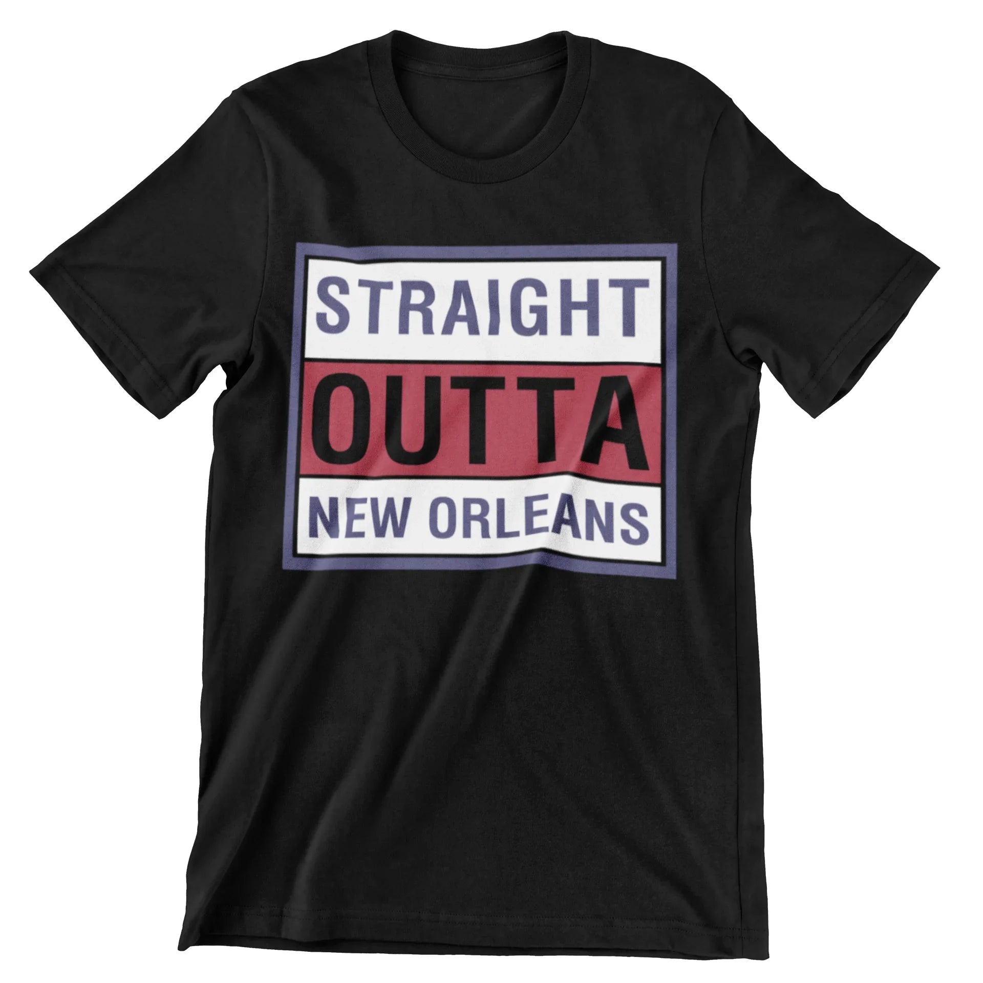 Straight Outta New Orleans T-Shirt - CraftNest - Digital Crafting and Art