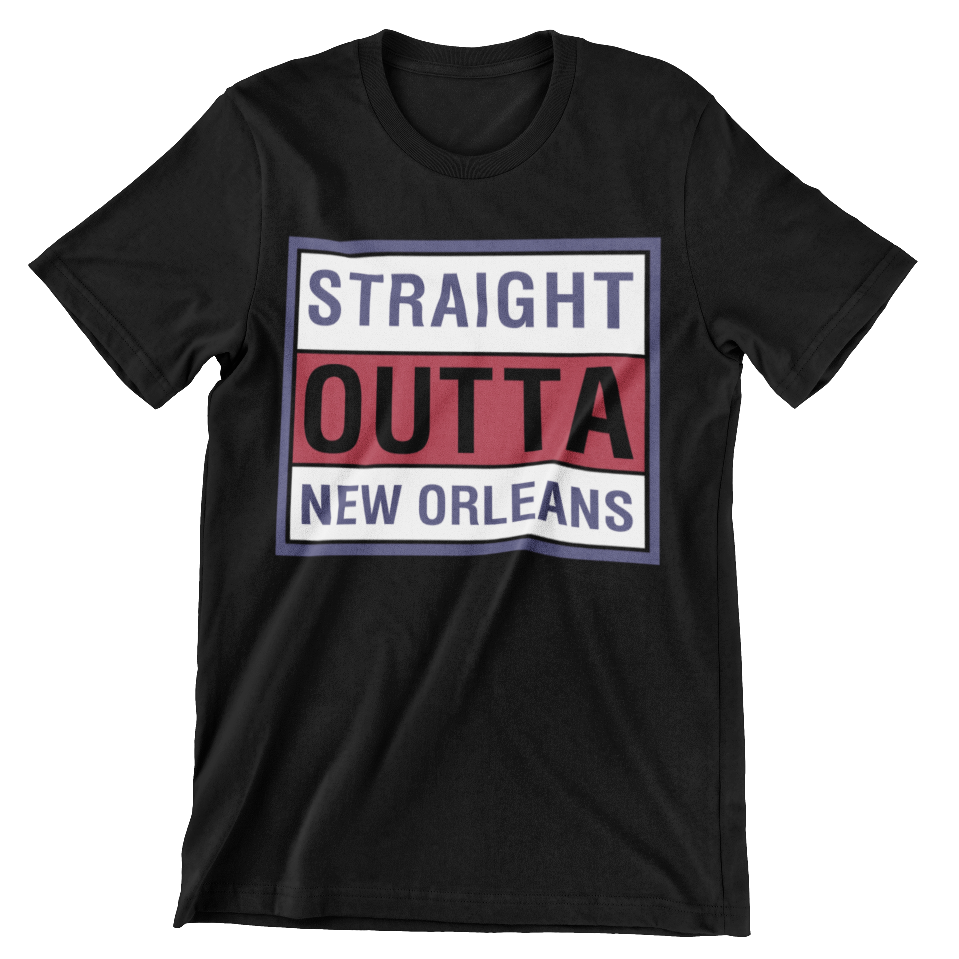 Straight Outta New Orleans T-Shirt - CraftNest - Digital Crafting and Art