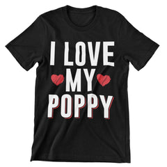 I Love My Poppy T-Shirt - CraftNest - Digital Crafting and Art