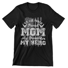 Women's U.S. Air Force Proud T-Shirt - CraftNest - Digital Crafting and Art