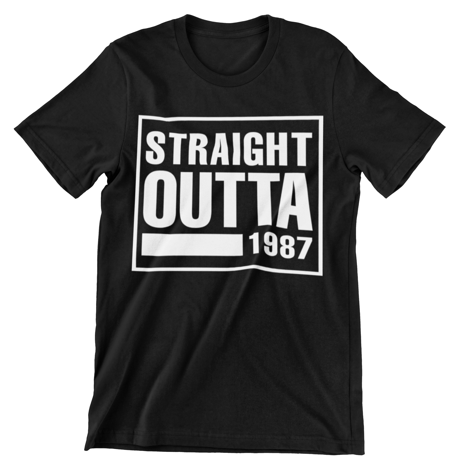 Straight Outta 1987 T-Shirt - CraftNest - Digital Crafting and Art