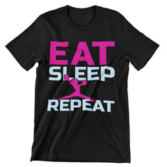 Eat Sleep Cheer T-Shirt - CraftNest - Digital Crafting and Art