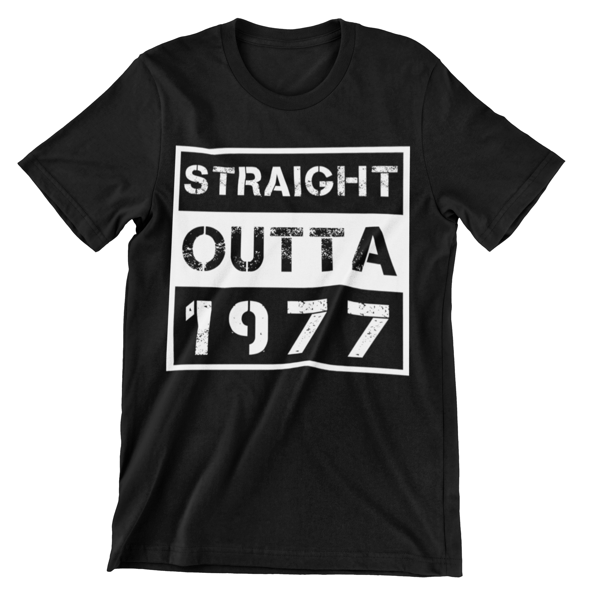 Straight Outta 1977 T-Shirt - CraftNest - Digital Crafting and Art