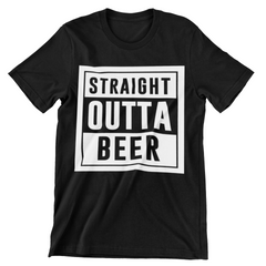 Straight Outta Beer T-Shirt - CraftNest - Digital Crafting and Art