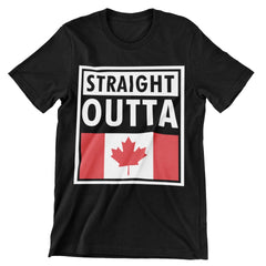 Straight Outta Canada T-Shirt - CraftNest - Digital Crafting and Art