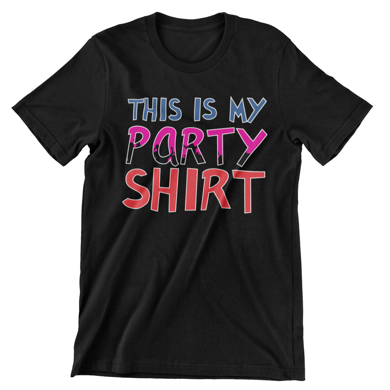This Is My Party Shirt T-Shirt - CraftNest - Digital Crafting and Art
