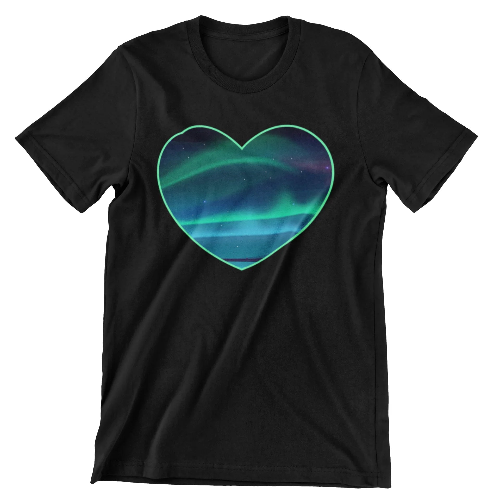 Polar Lights T-Shirt - CraftNest - Digital Crafting and Art