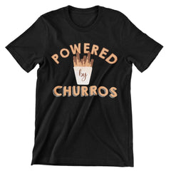 Powered By Churros T-Shirt - CraftNest - Digital Crafting and Art