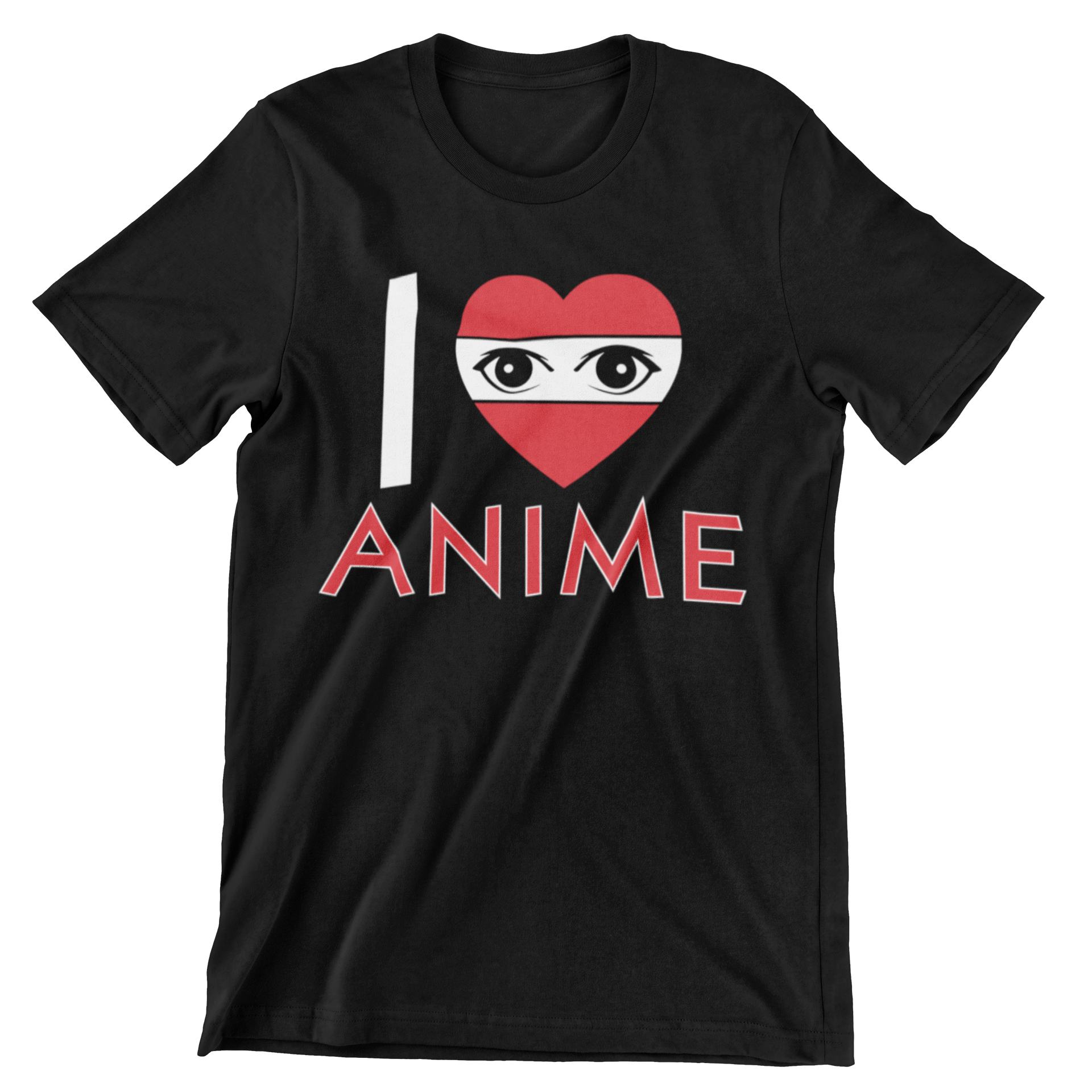 I Love Anime T-Shirt - CraftNest - Digital Crafting and Art