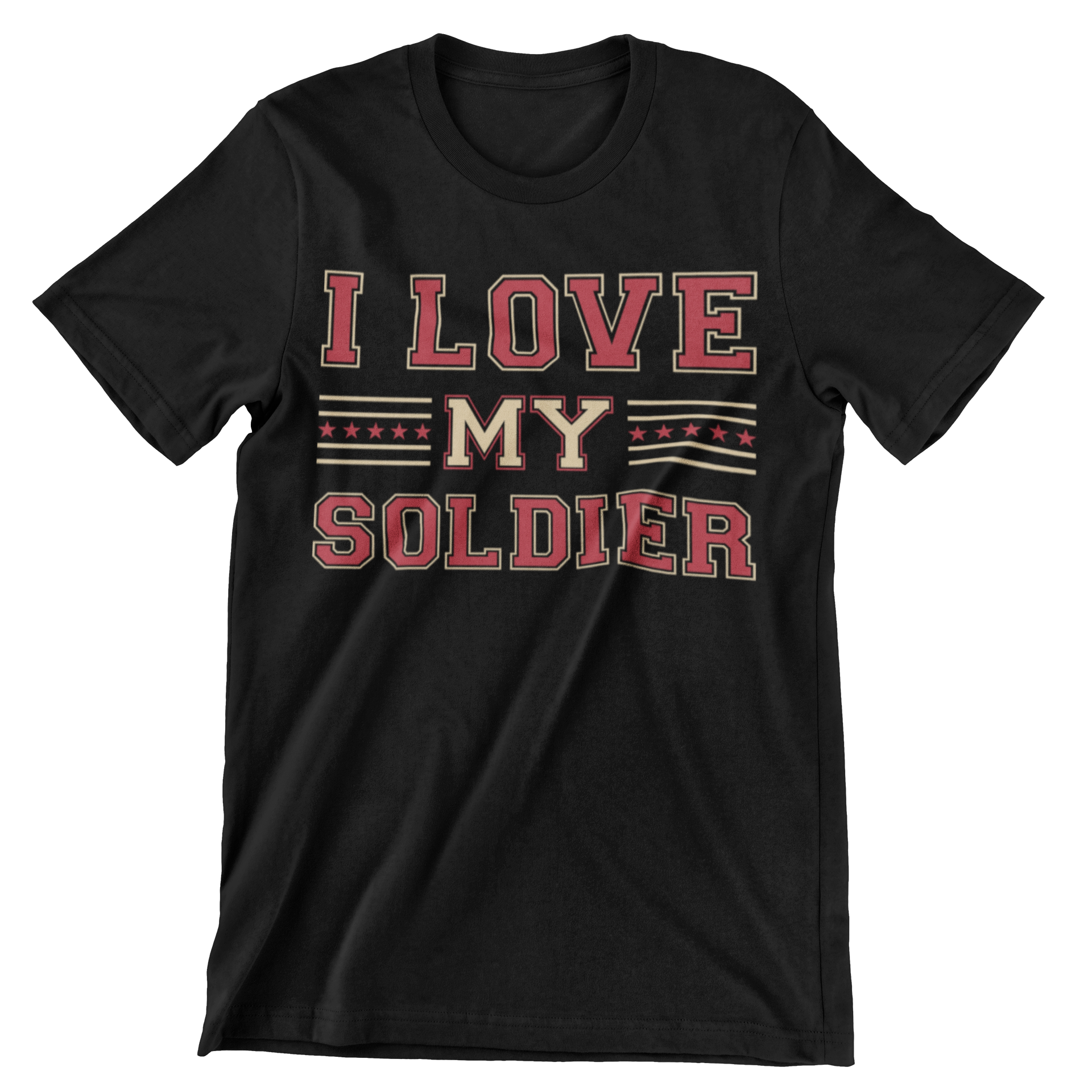 I Love My Soldier T-Shirt - CraftNest - Digital Crafting and Art