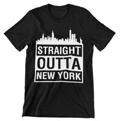 Straight Outta New York T-Shirt - CraftNest - Digital Crafting and Art