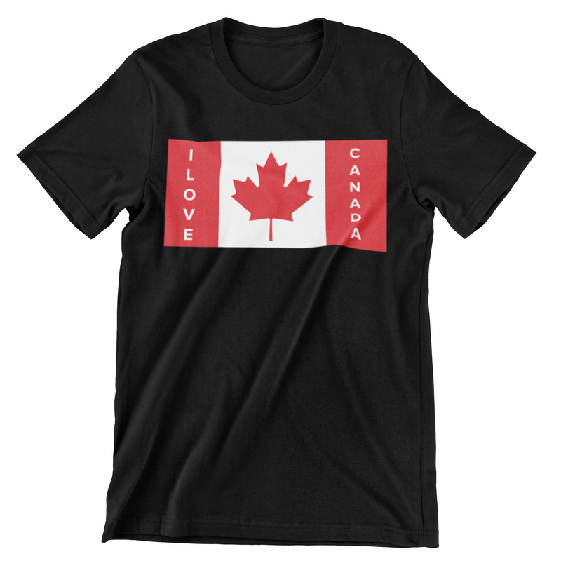 I Love Canada T-Shirt - CraftNest - Digital Crafting and Art